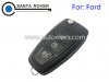 Ford Focus Mondeo Fiesta Flip Remote Key Case 3 Button