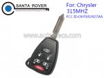 Chrysler Dodge Jeep 5+1button Remote Key OHT692427AA