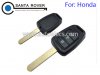 Honda Accord Straight Remote Key Shell 3 Button
