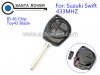 Suzuki Swift Remote Key 2 Button Toy43 Blade ID 46 Chip 433Mhz