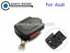 Audi Remote Key Head Shell Case 2+1 Button (2032 Battery)