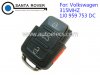 Volkswagen VW Remote Key Square Head 4 Button (315Mhz,1J0 959 753 DC)