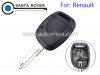 Renault Twingo Clio Kangoo Master Remote Key Shell 1 Button NE73 Blade With holder