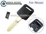 Nissan Trasnponder Key Case With Plastic Plug