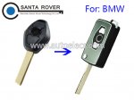 Modified BMW E46 E38 E83 Flip Remote Key Case 3 Button HU92 Blade