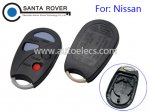 Nissan A33 Remote Key Cover 3+1 Button