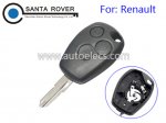 Renault Clio Kangoo Master Remote Key Case Cover 3 Button NE73 Blade