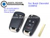 Buick Chevrolet 3+1 Button Flip Remote Key 315Mhz Chinese Board