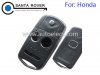 Honda Accord Civic Folding Flip Remote Key Shell Case Fob 2+1 Button