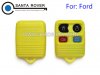Mercury Remote Key Cover Shell 4 Button Yellow