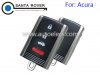 Acura TL ZDX RDX ILX Remote Key Fob Shell Case 3+1 Button