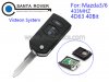 Mazda 3 6 M3 M6 Visteon System 41521 433mhz 3B Flip Remote Key