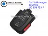 Volkswagen VW Remote Key Round Head 4 Button (315Mhz,1J0 959 753 F)
