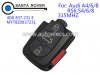 Audi Remote (E) 3+1 Button 4D0 837 231 E 315Mhz
