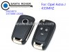 Opel Astra J 3 Button Flip Remote Key 433Mhz 5WK50079