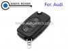 Audi A3 A4 A6 Quattro Folding Remote Key Shell Cover 3 Button