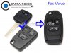 Volvo S40 V40 S60 S80 XC70 Modified Floding Remote Key Shell Case 3 Button