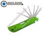 New HAOSHI Foldable Knife Opener For Door Locksmith Tool Lock Pick Set green