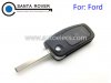 Ford Focus Mondeo Fiesta Flip Remote Key Shell Cover 3 Button HU101 Blade