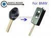 Modified BMW E46 E38 E83 Flip Remote Key Case 3 Button HU92 Blade