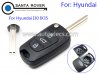 Hyundai I30 IX35 Flip Folding Remote Key Case 3 Buttons