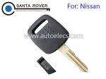 Nissan A32 Transponder Key Shell NSN11 Blade With Plastic Plug