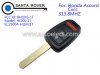 Honda Accord Civic Straight Remote Key 2+1 Button 313.8Mhz