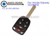 Honda Odyssey Straight Remote Key 5+1 Button 313.8Mhz