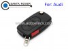 Audi A3 A4 A6 Quattro Folding Remote Key Shell Cover 3+1 Button