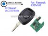 Renault Kangoo Master Clio Remote Key 1 Button PCF7946AT VAC102 Blade 433Mhz