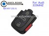 Audi Remote (G) 3+1 Button 8Z0 837 231 G 315Mhz