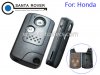 Honda Remote Key Case Shell 2 Button With Groove