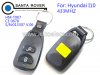 Hyundai I10 Remote Control 2 Button 433Mhz