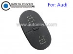 Audi A4 A6 A8 TT Quattro Remote 2 Button Rubber
