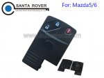 Mazda M5 M6 CX-7 CX-9 RX-8 Smart Remote Key Case 2+1 Button