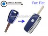 Modified Fiat Stilo Punto Folding Remote Key Shell Case 1 Button Blue