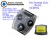 Honda Civic 2 Button Remote Set (Euro) VALEO S0087-A 1-AN