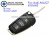 Original Audi A6L Q7 Flip Remote Key 220AF 8E Chip 433Mhz