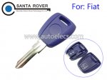 Fiat Punto Seicento Multipla Transponder Key Case Shell GT15R Blue