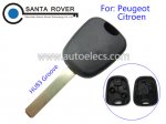 Peugeot 307 Citroen C5 Transponder Key Shell Case HU83 Blade