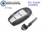 Suzuki Remote Key 3 Button 433Mhz 47 Chip