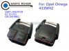 Opel Omega 3 Button Remote Control 433Mhz GM# 24424728