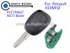 Renault Kangoo Master Clio Remote Key 2 Button PCF7946AT NE73 Blade 433Mhz